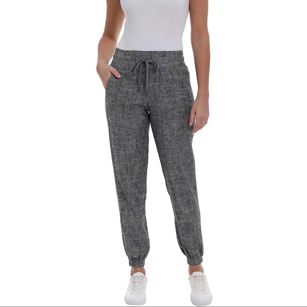 Women's Linen Blend Relaxed Fit Jogger